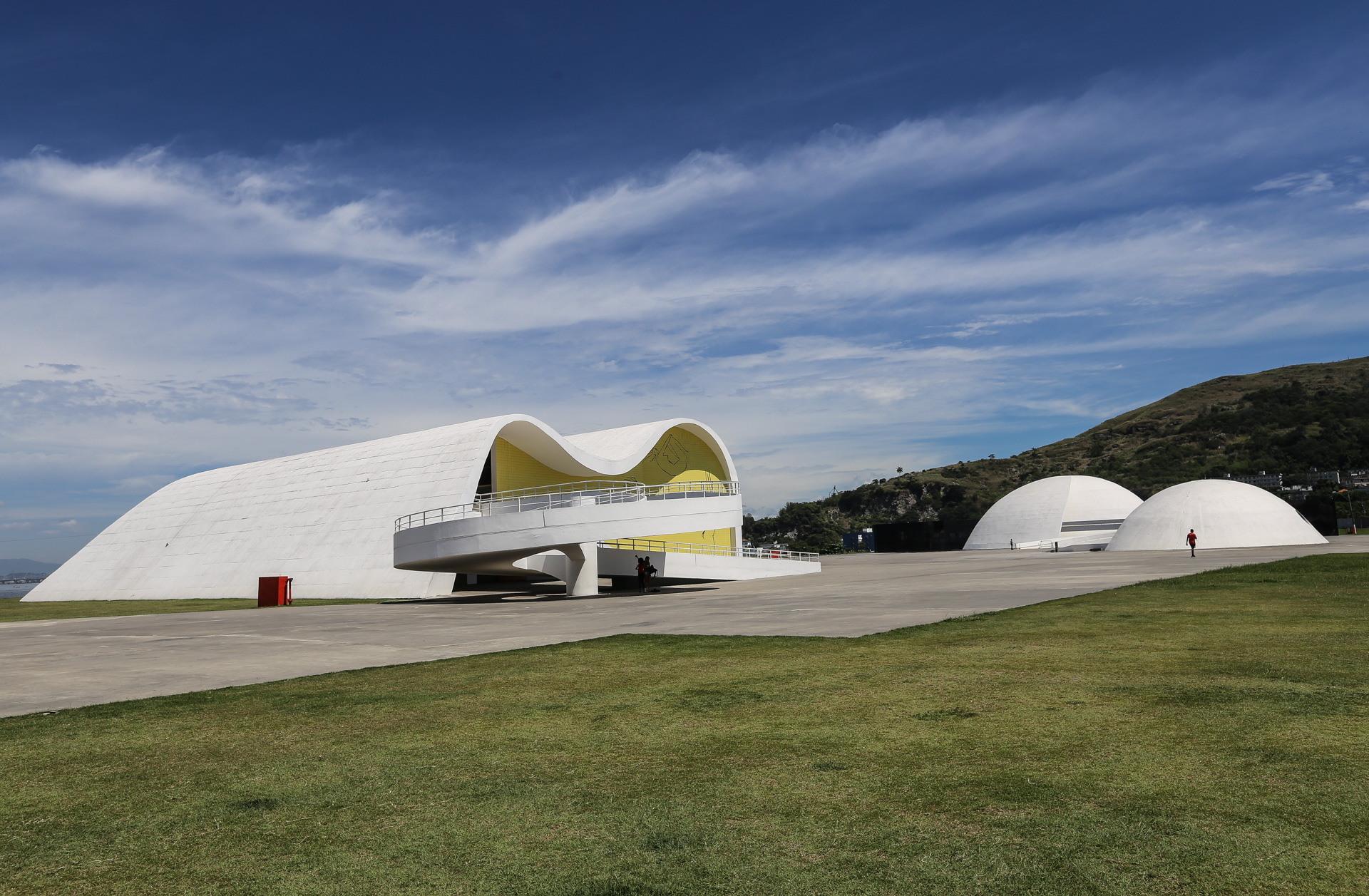 Le théâtre municipal, dessiné par Niemeyer