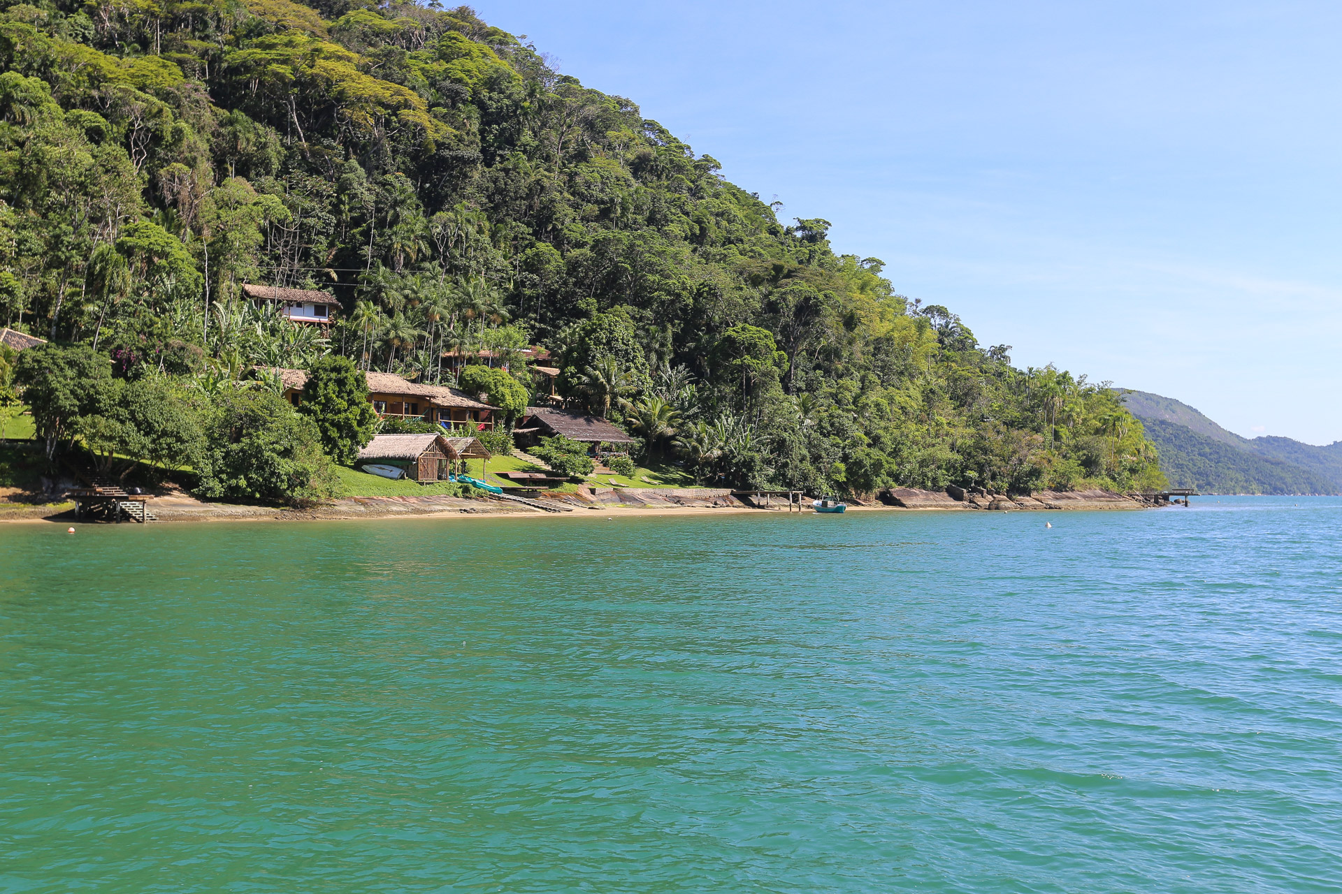 Lodge de Mamangua sous le soleil