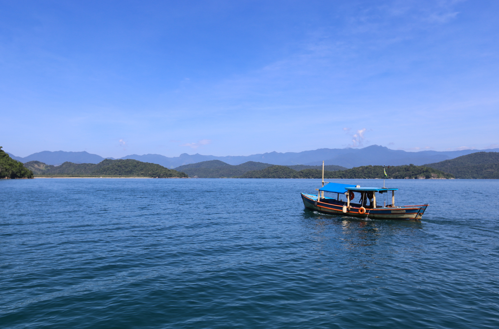 Derrière Paraty, une chaîne de montagne rendait l’accès vers l’intérieur des terres particulièrement ardu !