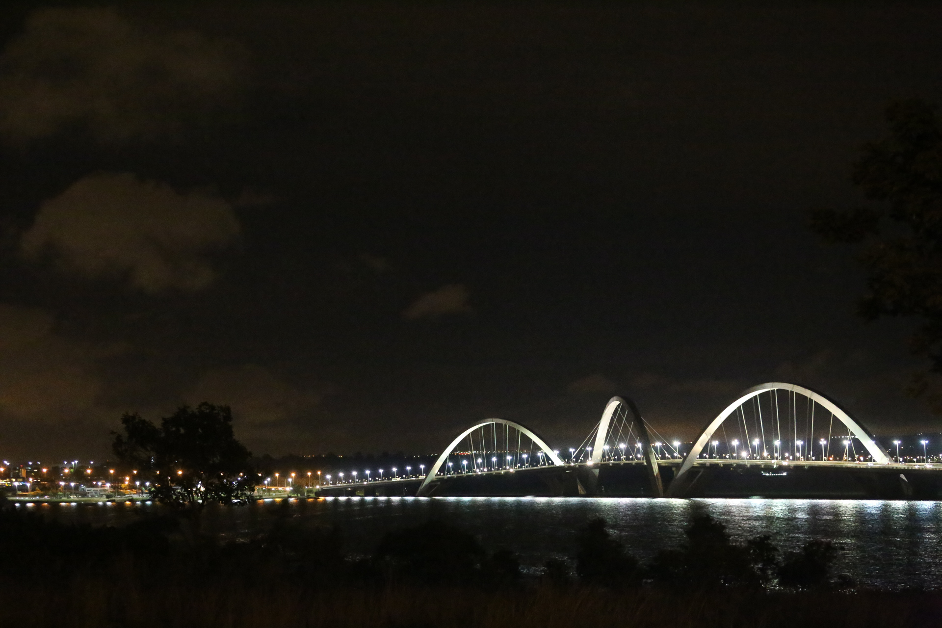 Le pont Jucelino Kubitschek Brasilia