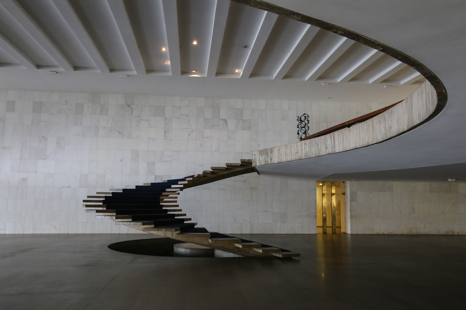L’escalier  du Palais do Itamaraty 