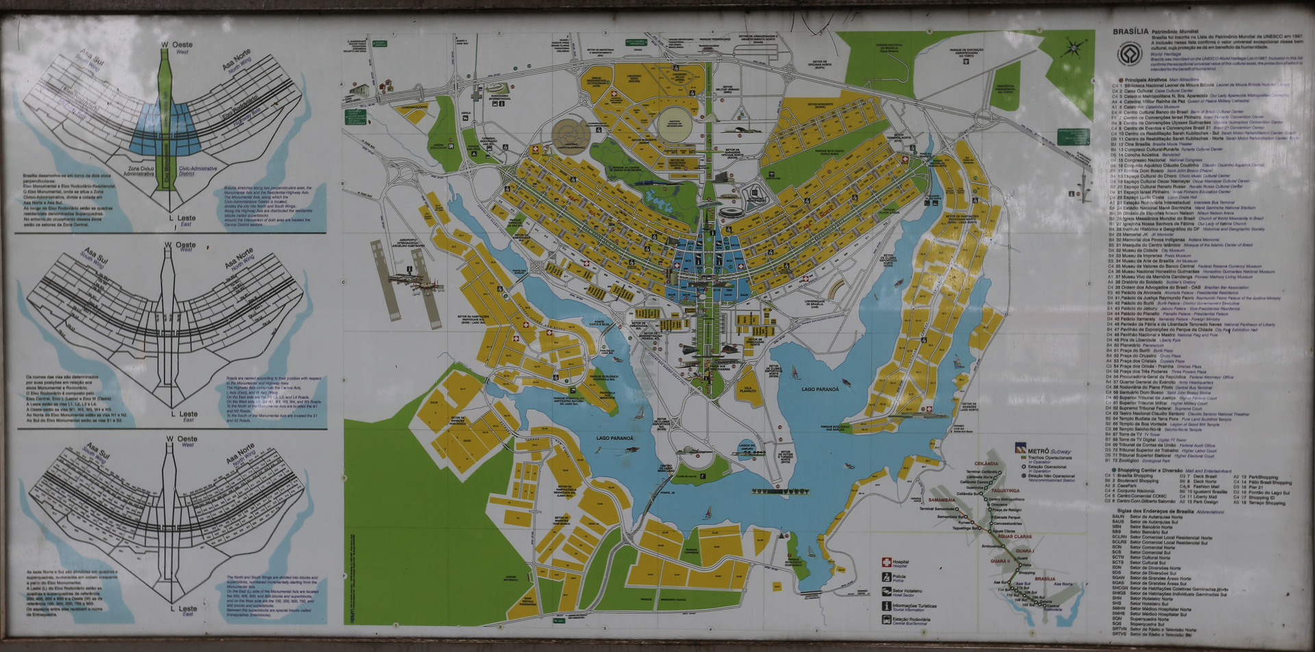 Plan général de Brasilia