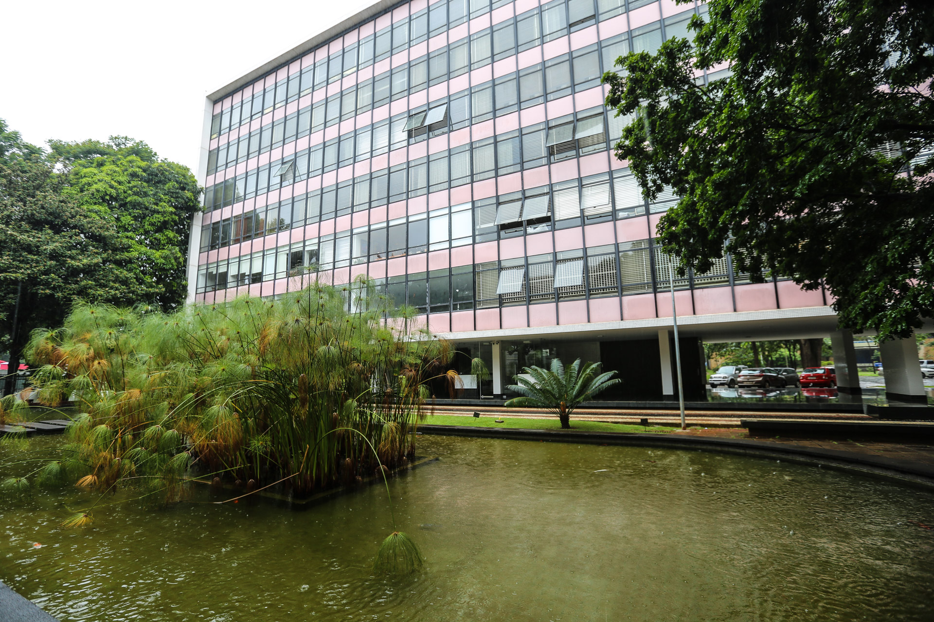 Le quartier 308 avec ses jardins de Burle Marx