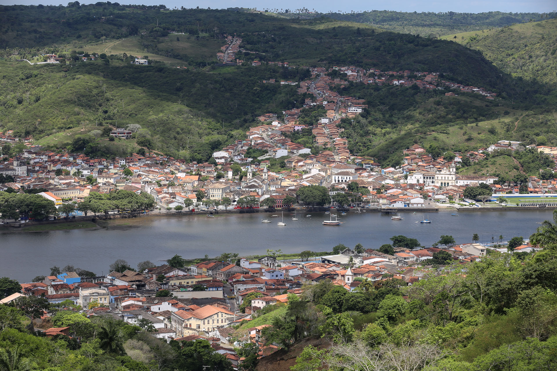 Cachoeira et São Felix, séparés par la rivière Paraguaçu