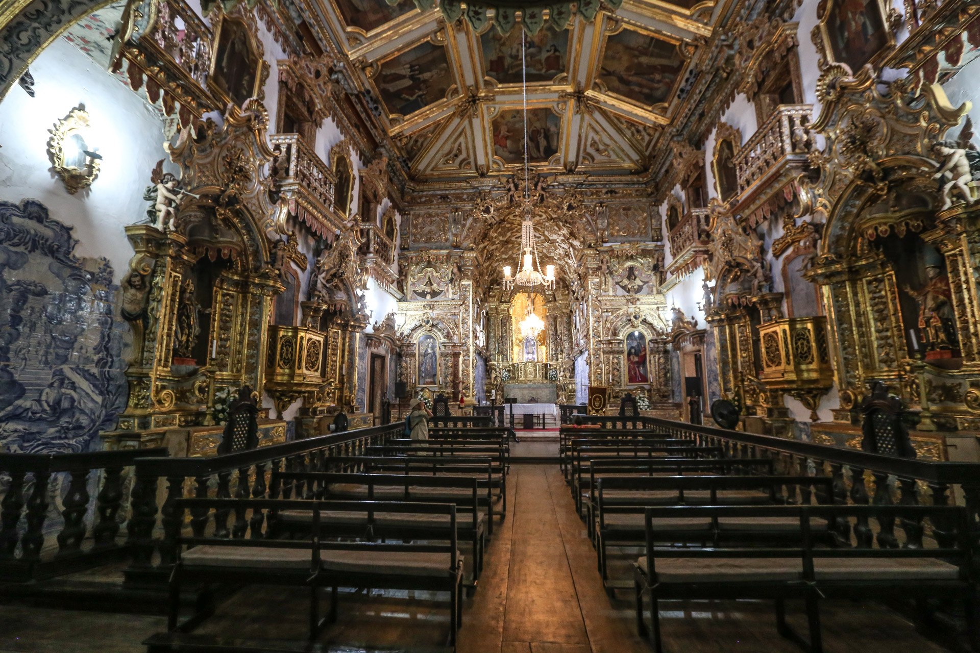 Nef de l’église da Ordem Tercera do Carmo