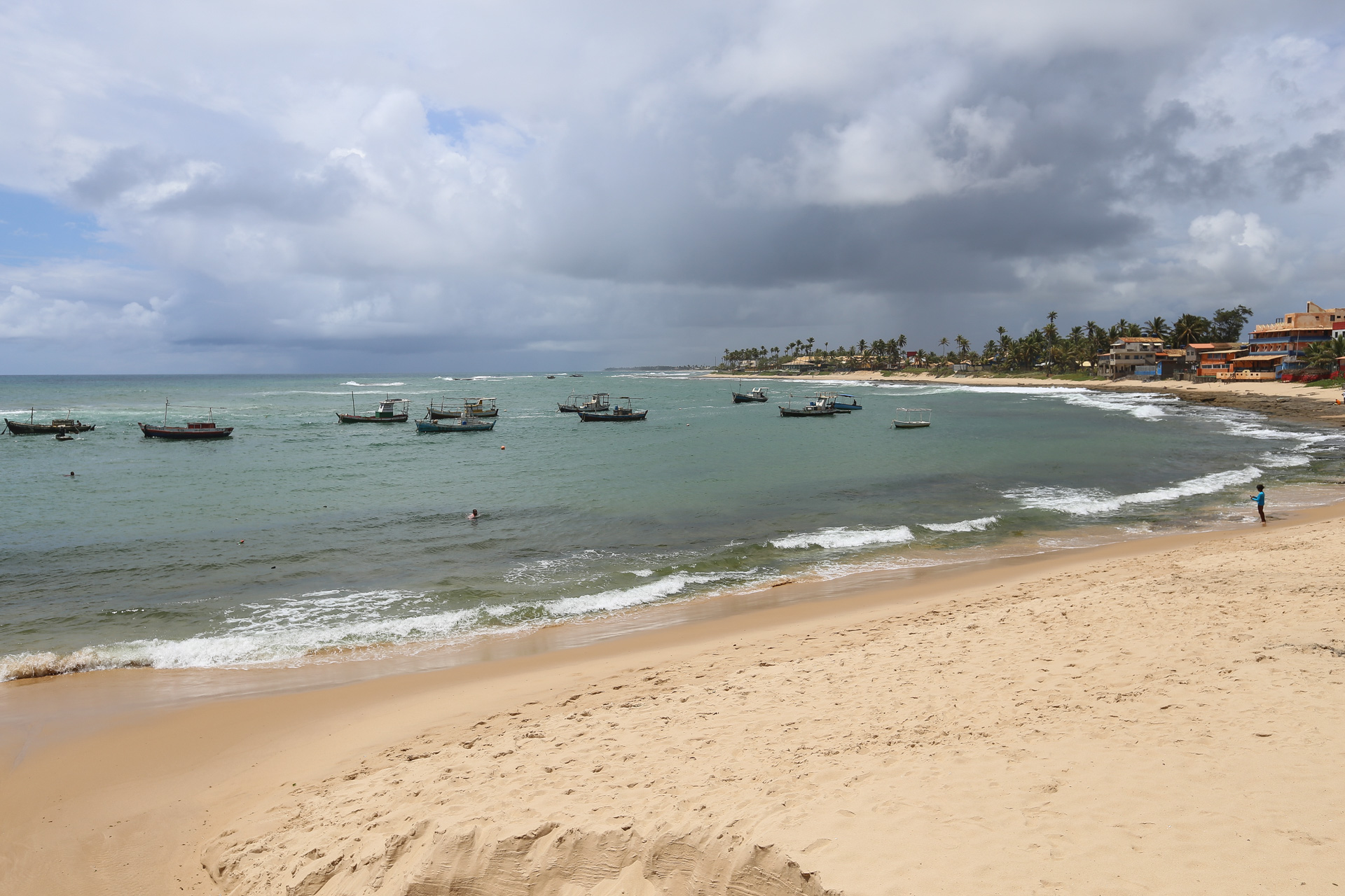 En direction de Praia do Forte