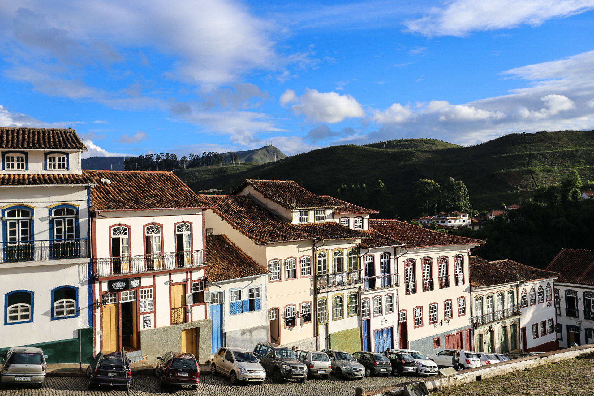 Ruelle escarpée d’Ouro Preto