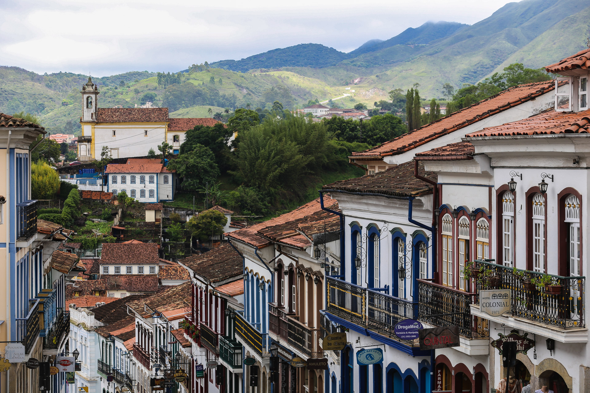 Montée vers la place Tiradentes