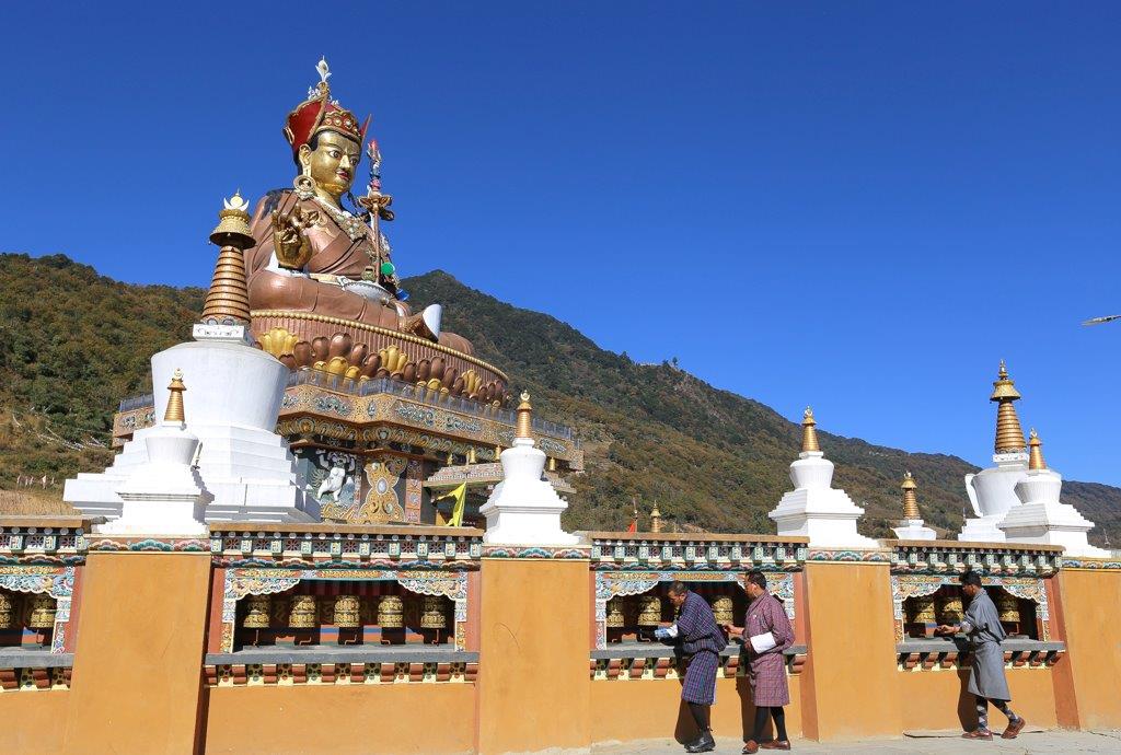 Statue de Guru Rinpoché,