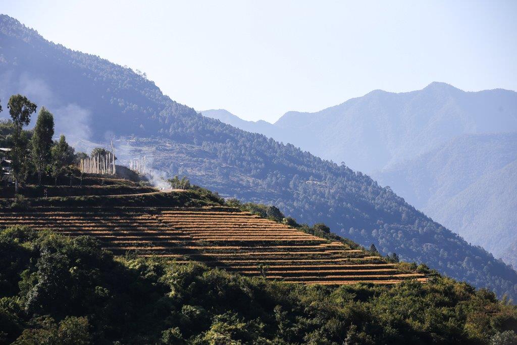 Sur la route, avant Mongar