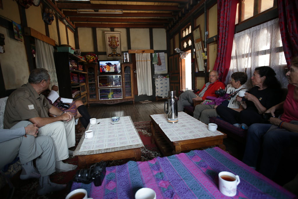 la salle commune de Pema Lhendup