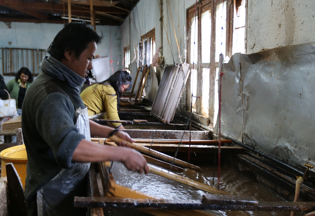 Atelier de confection de papier