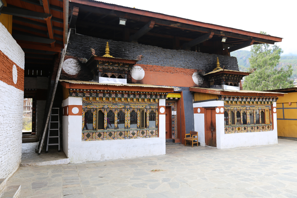 Cour intérieure de Changangkha