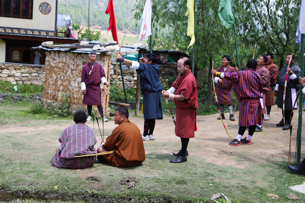 Tireurs à l'arc - Bhoutan