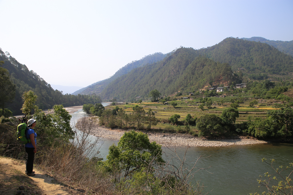 Balade le long de la rivière