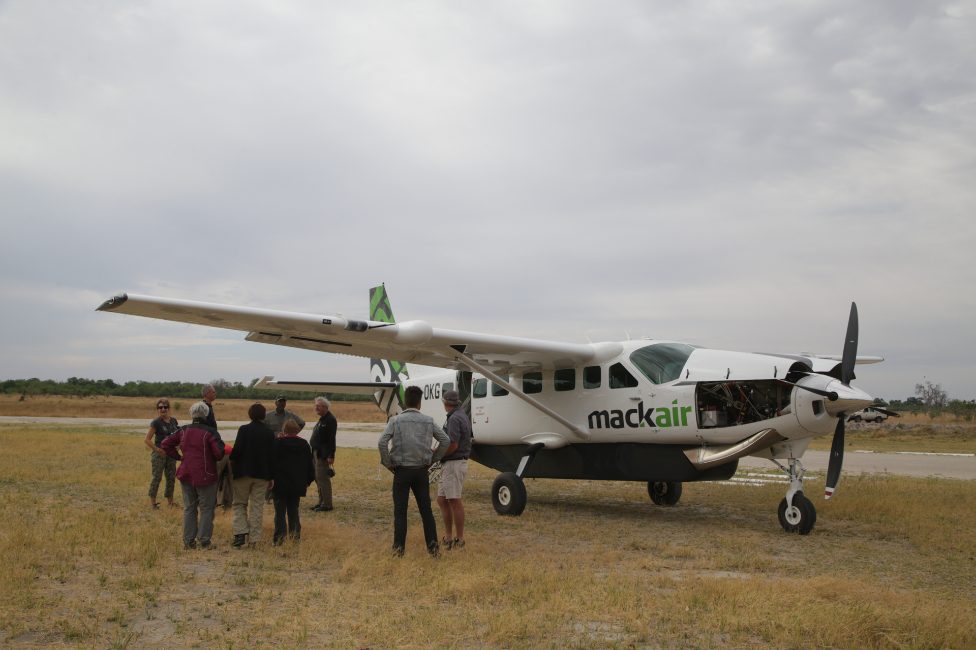 Survol avionnette Okavango