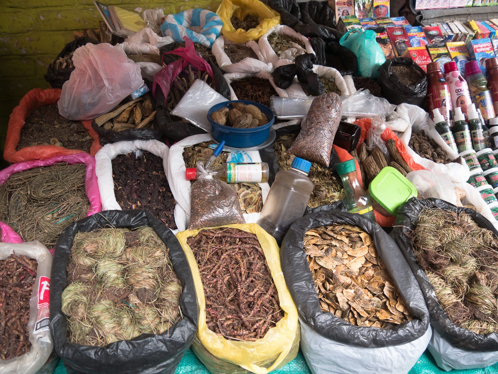 Marché de Silvia Colombie