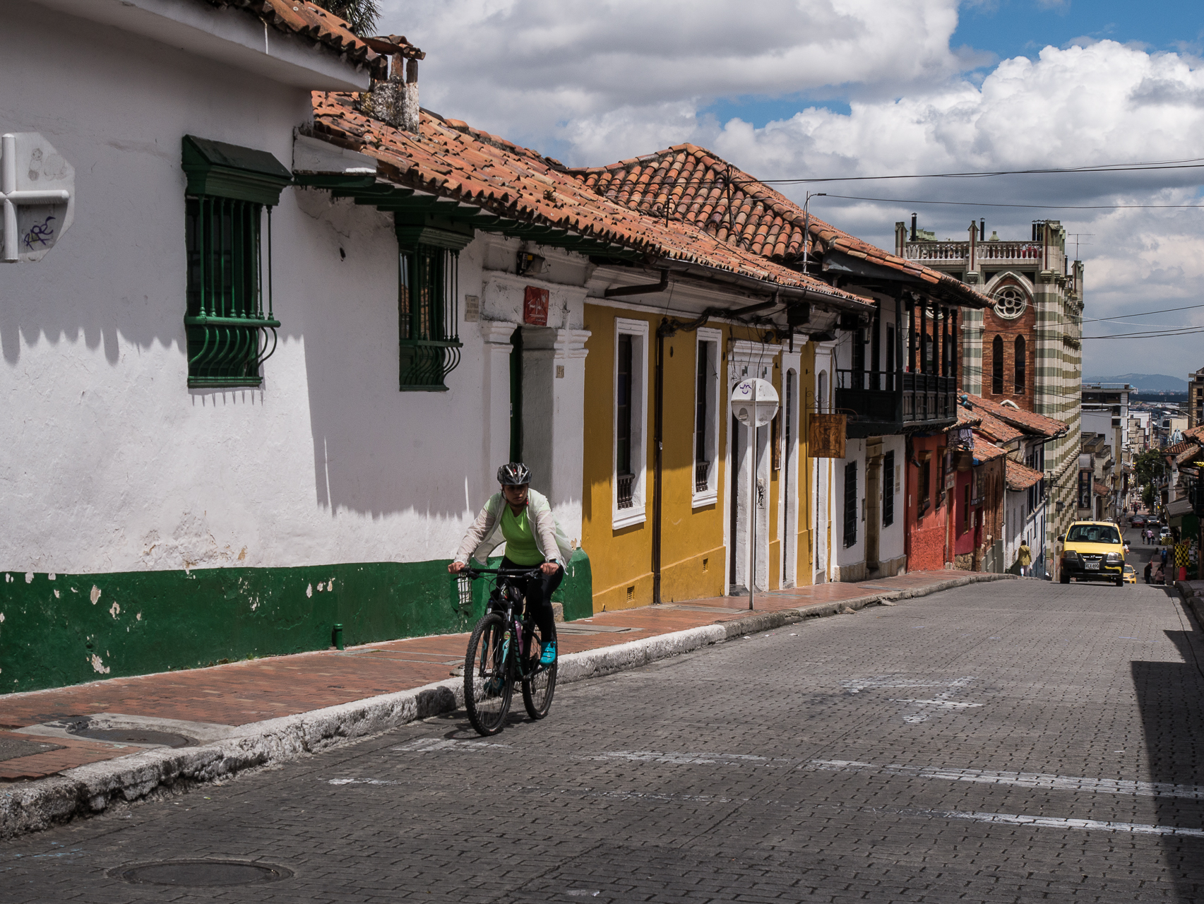 quartier colonial Bogota Colombie