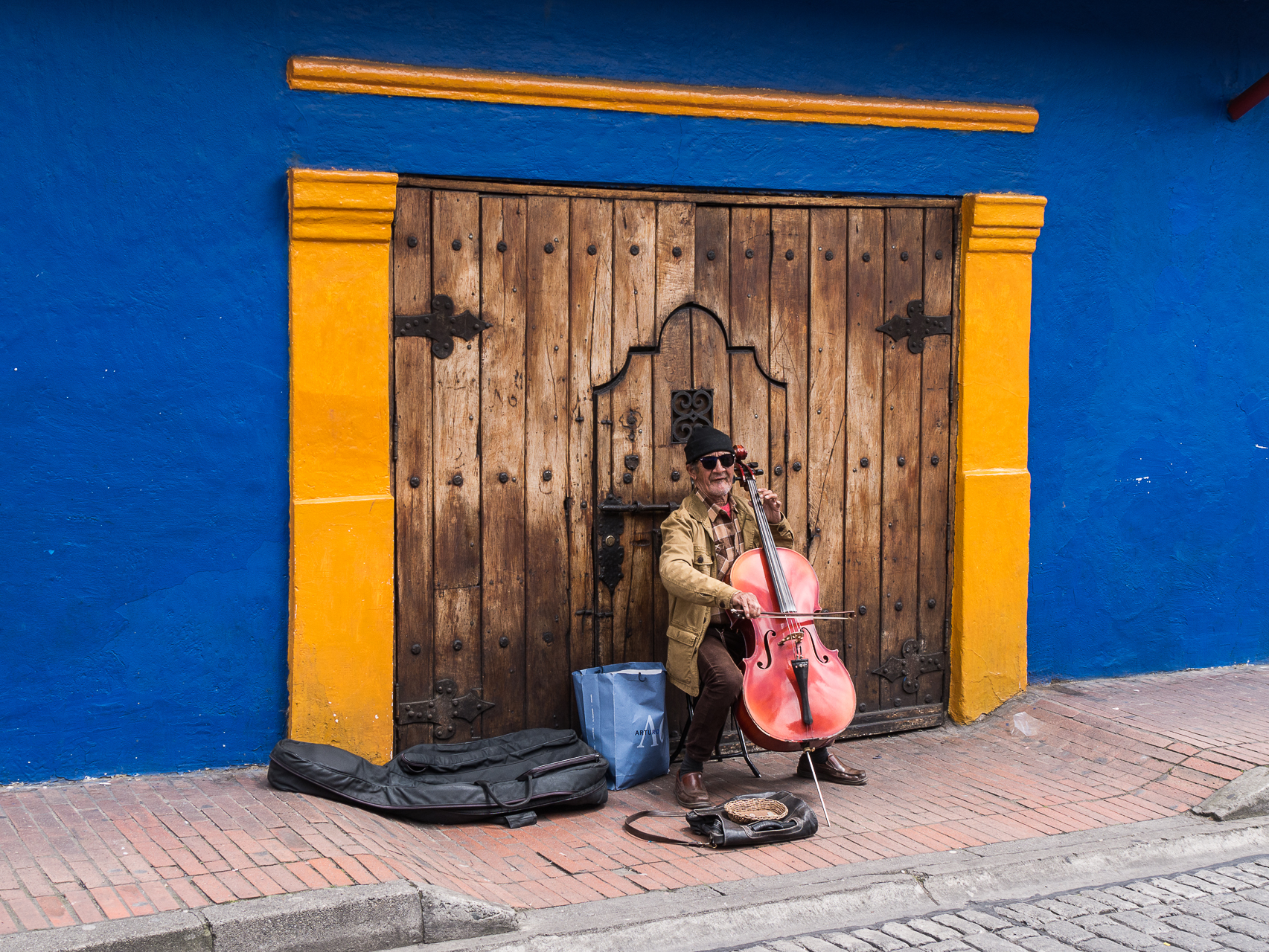 quartier colonial Bogota Colombie