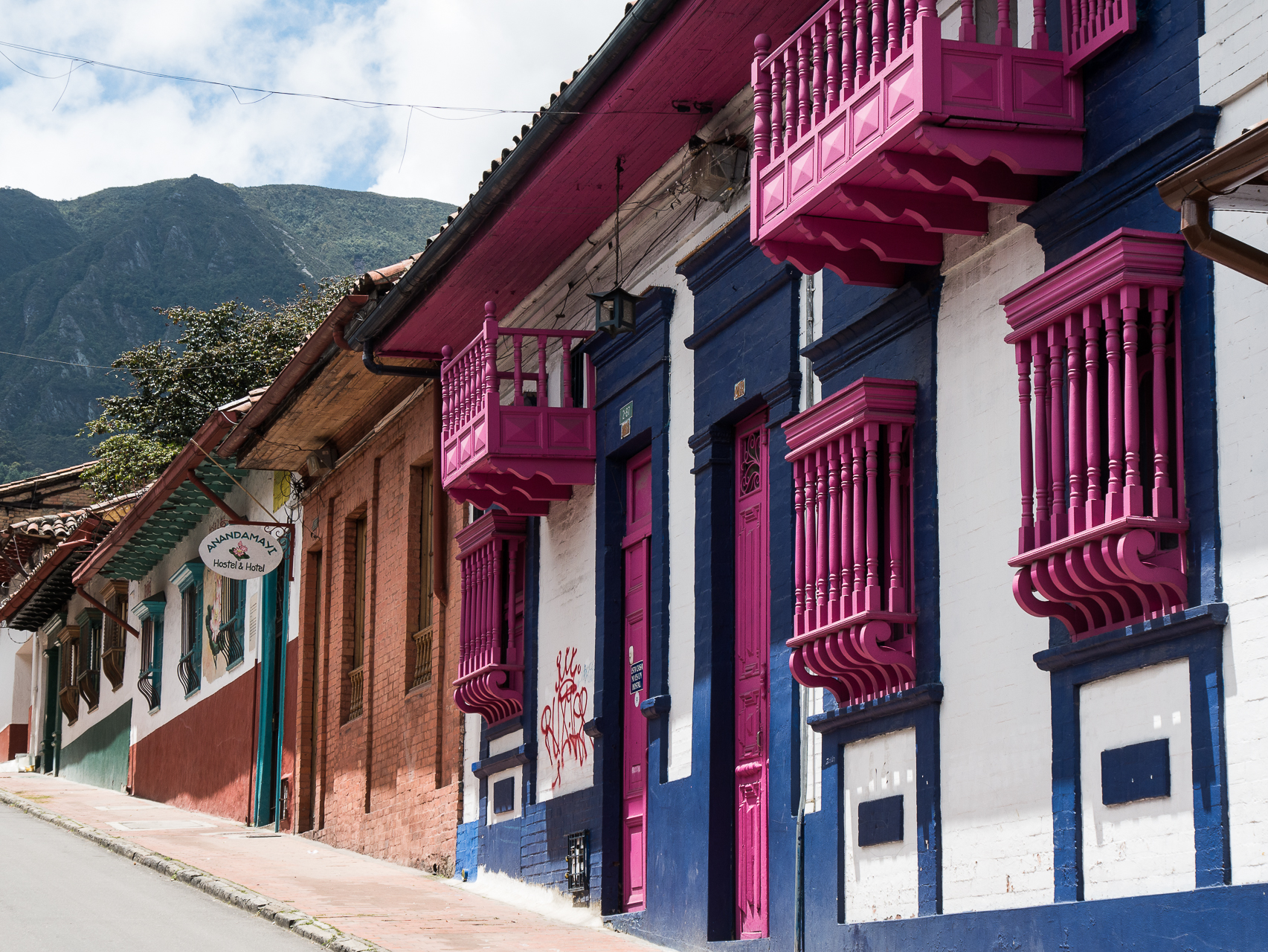 Quartier colonial Bogota Colombie