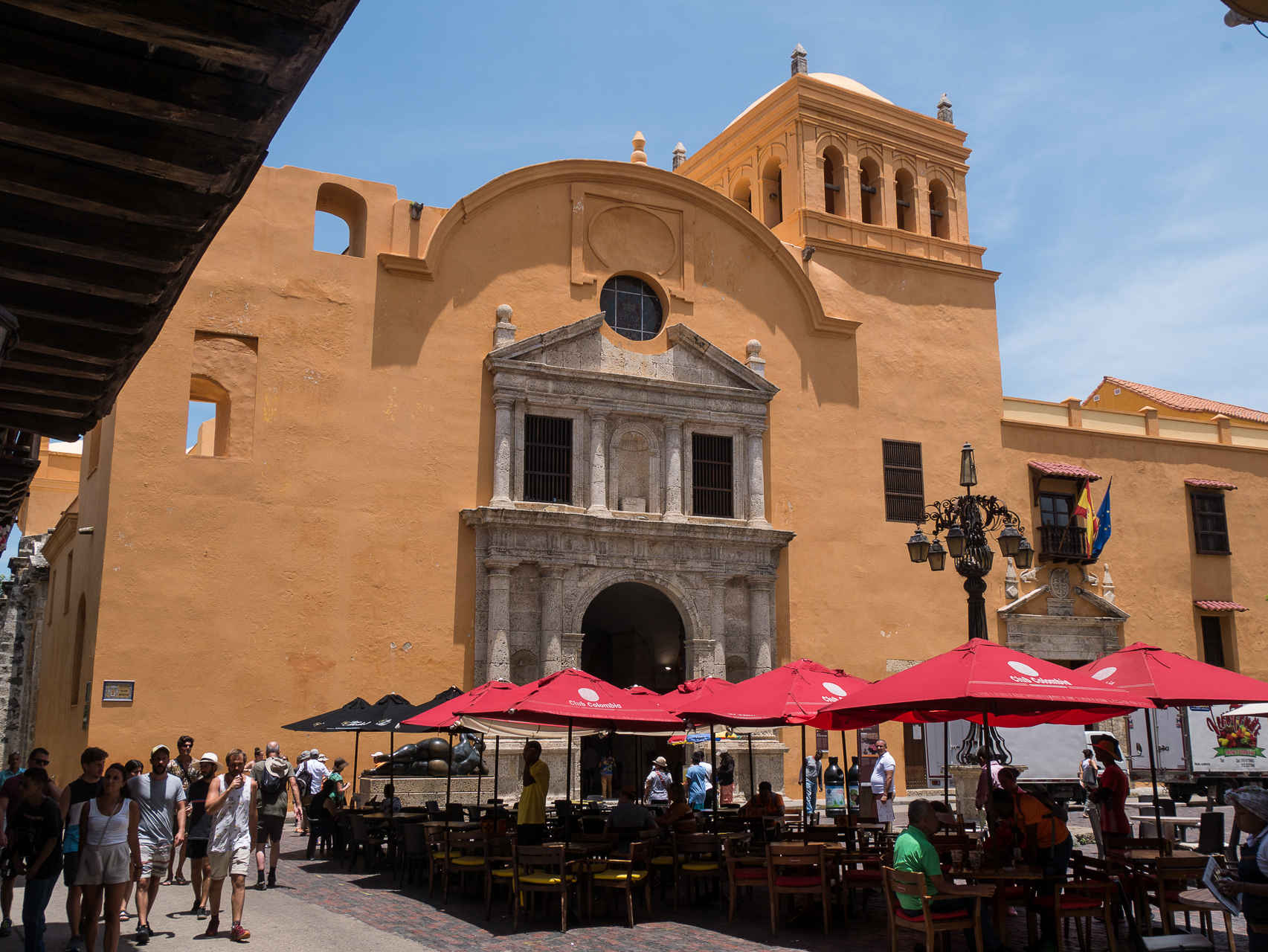 Cathagène Colombie église Santo Domingo