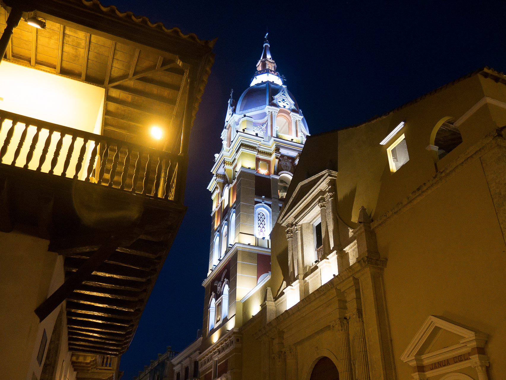 Cathagène Colombie, la cathédrale