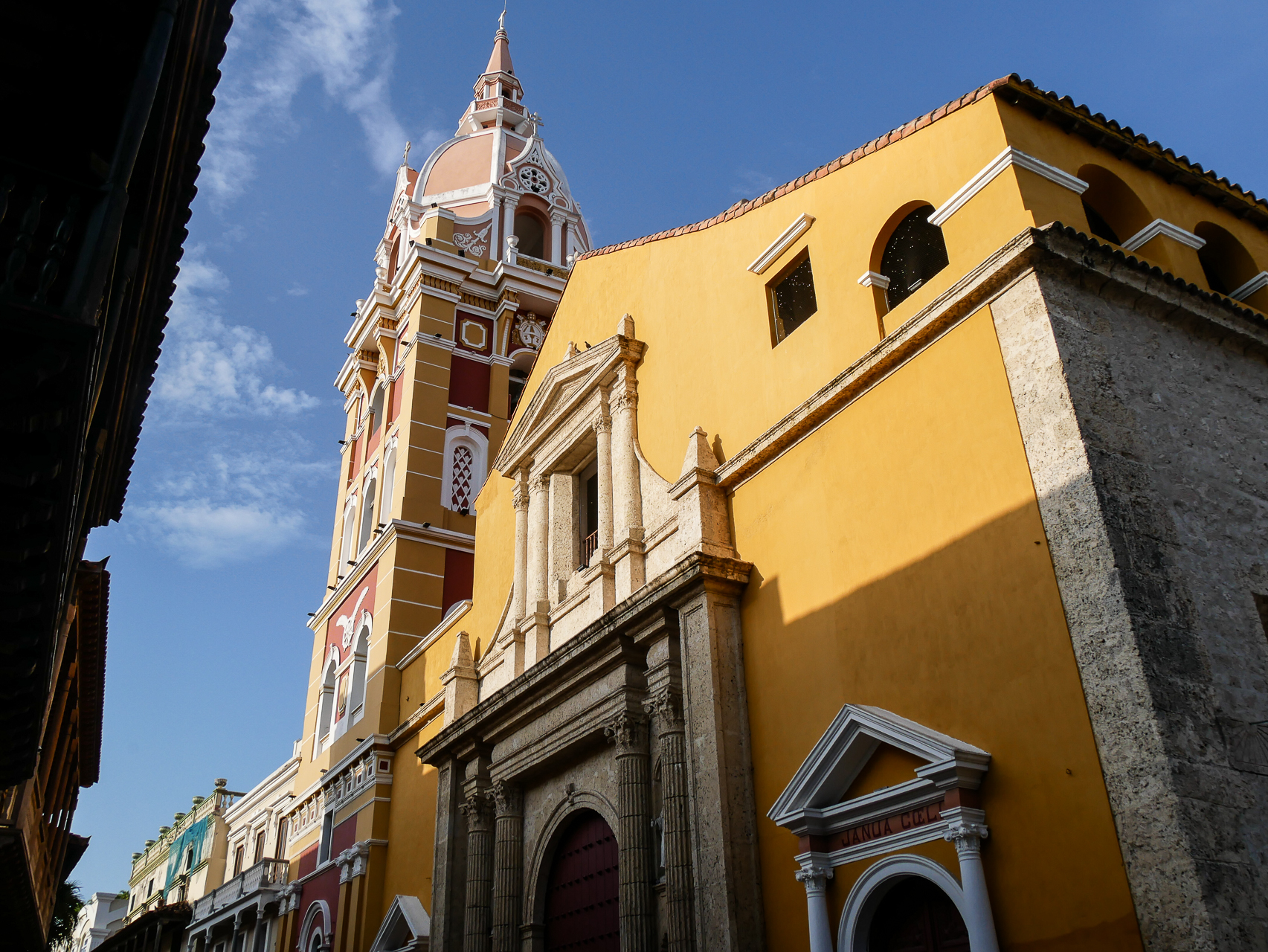 Cathagène Colombie, la cathédrale