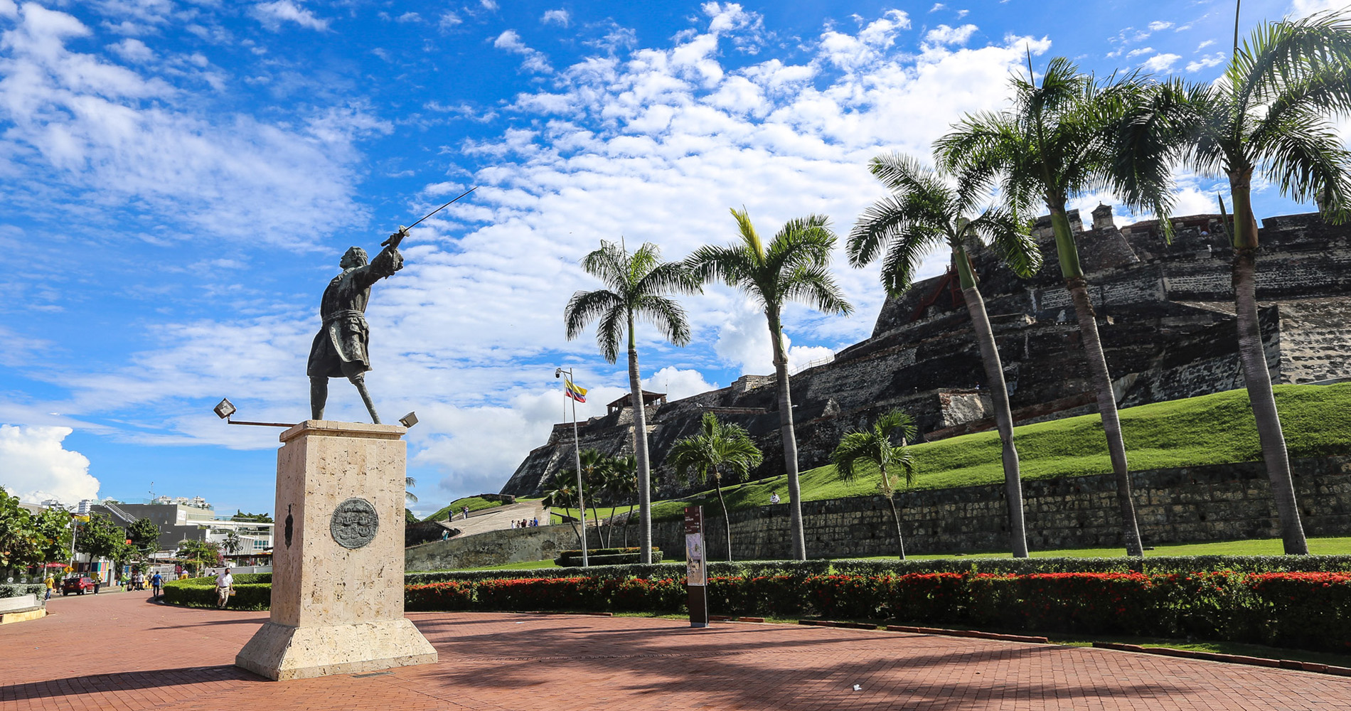 La statue de Don Blas de Lézo