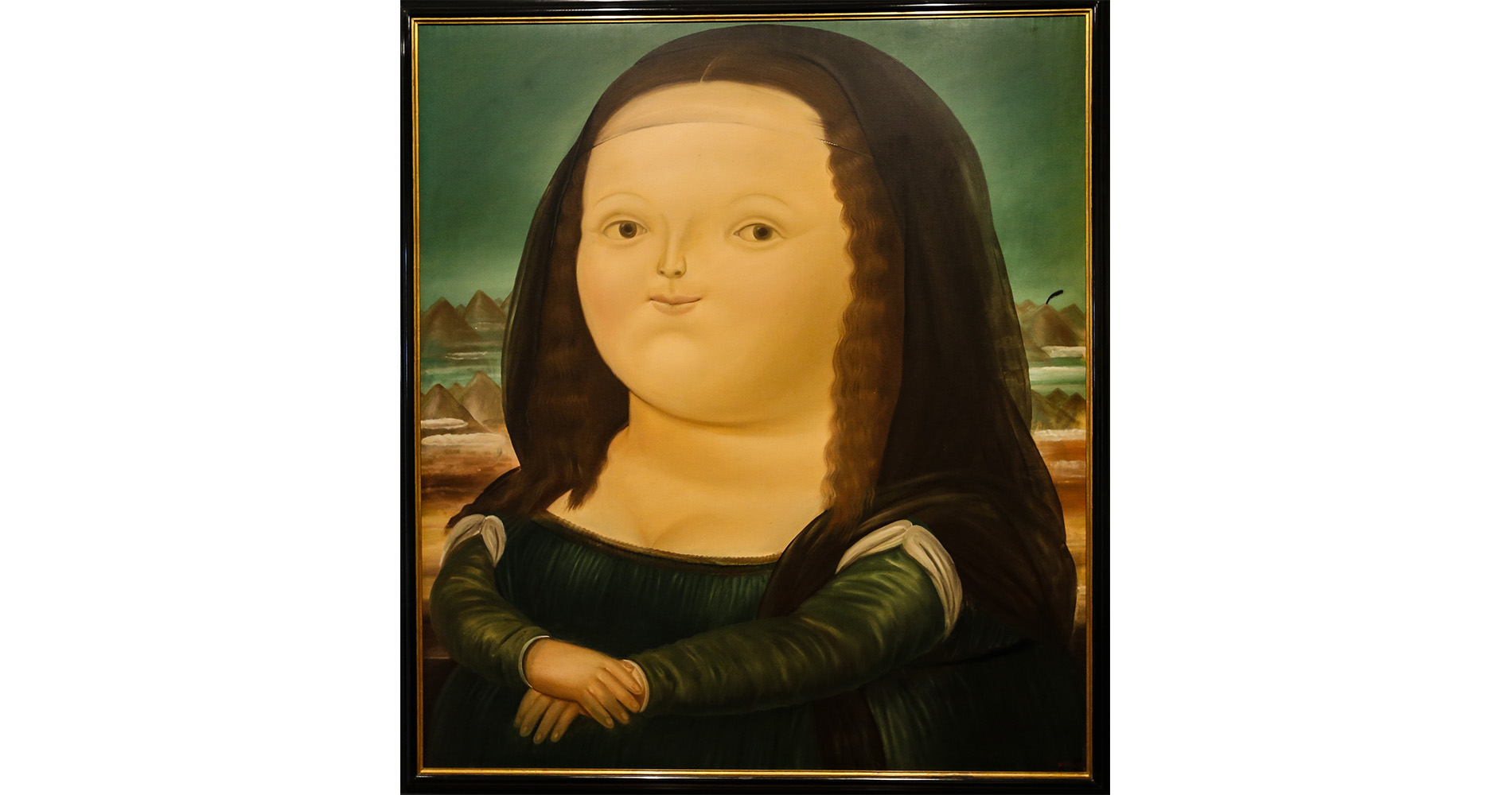 La Joconde, made by Botero