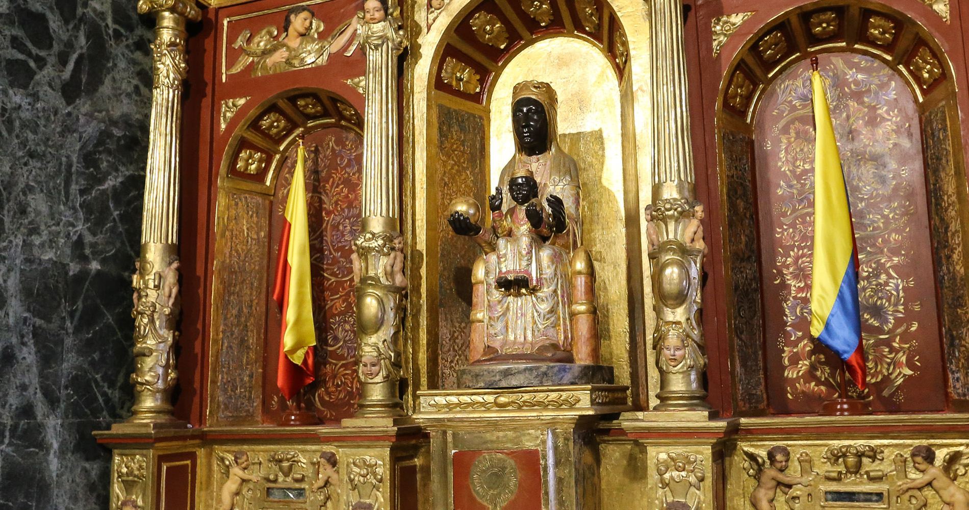 La vierge noire de Montserrate