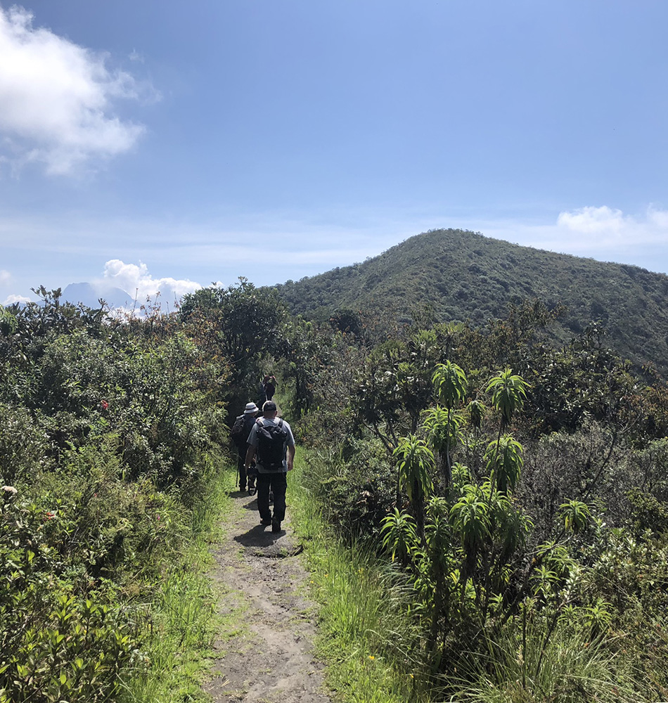 Chemins autour Lagune de Cuicocha