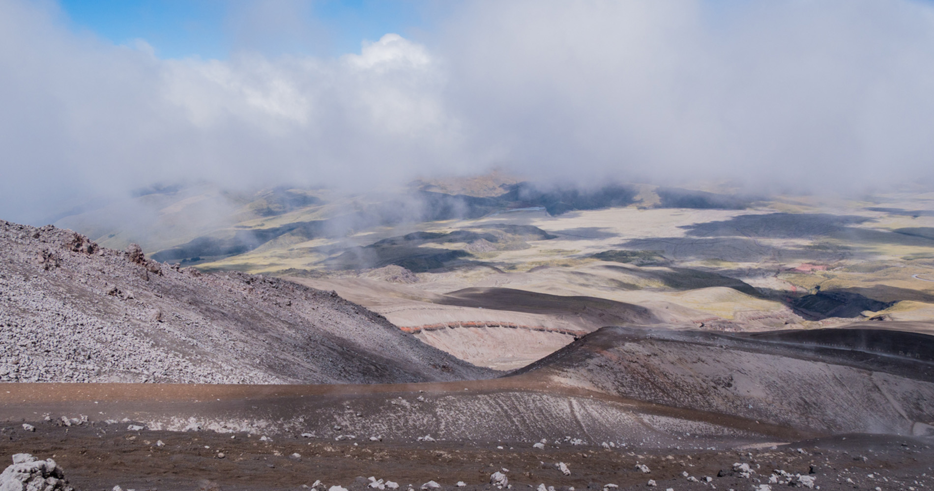 Montée au Refuge à 4 800m