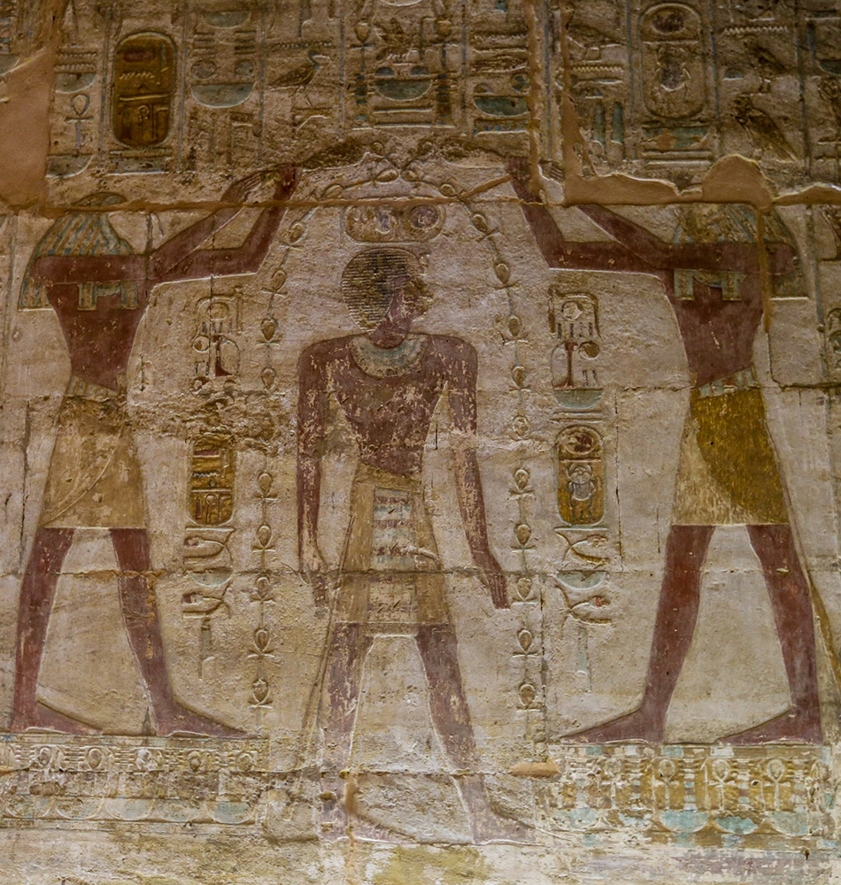 Purification de Thoutmosis III par Thot et Horus