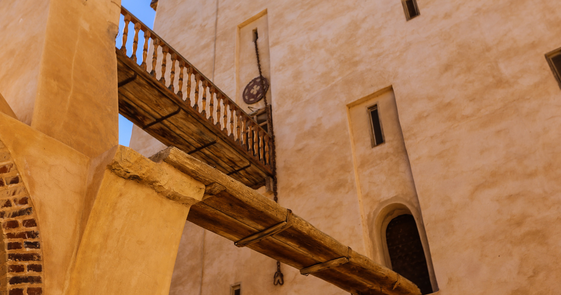 La forteresse à l’intérieur des remparts 