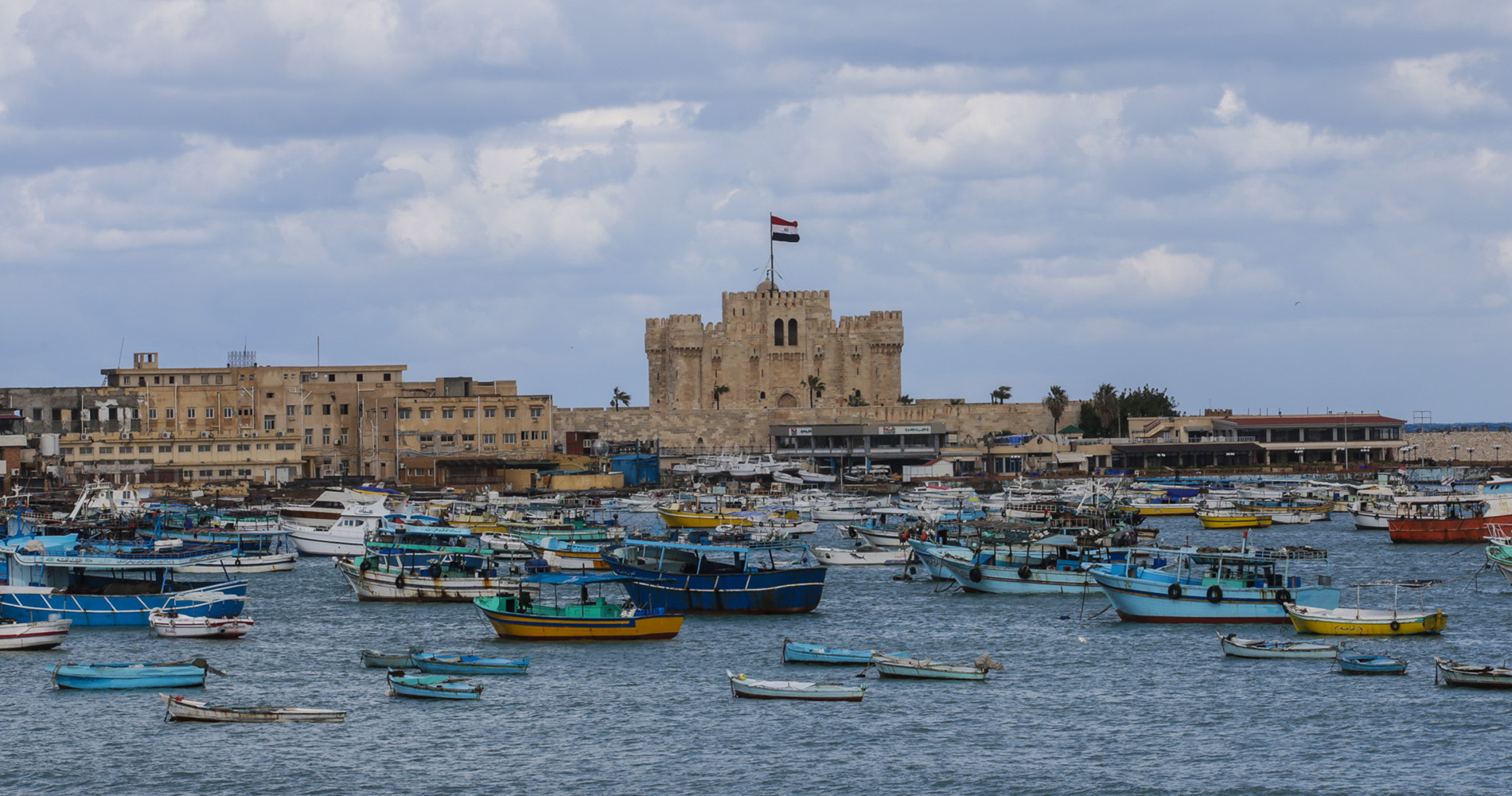 Un des ports d’Alexandrie