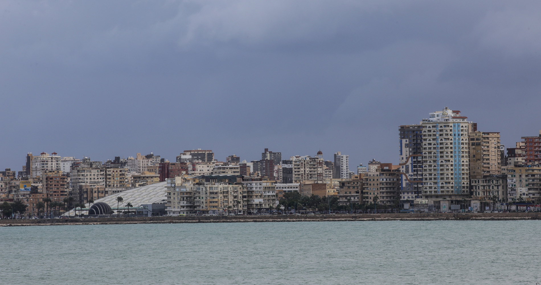 La ville depuis la Corniche