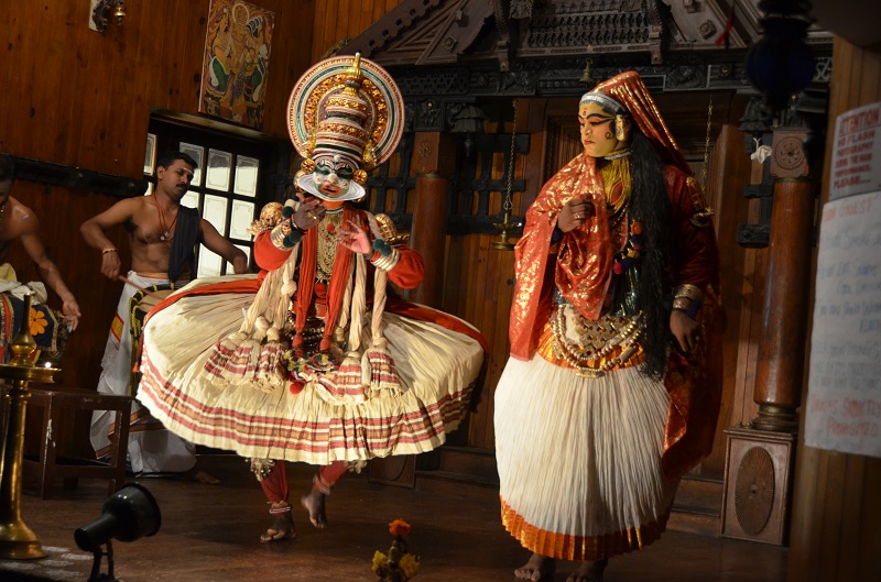 L'école nationale Kalamandalam à Kochi (Cochin)