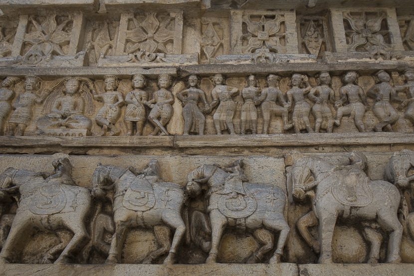 Sculptures du temple de Jagdish