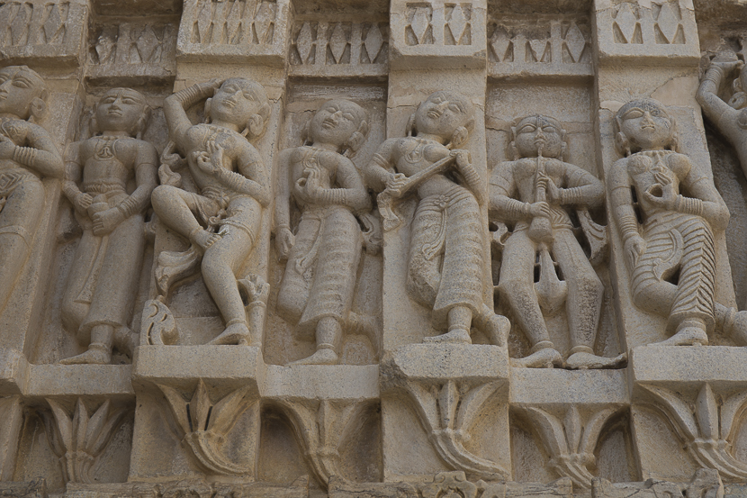 Sculptures du temple de Jagdish