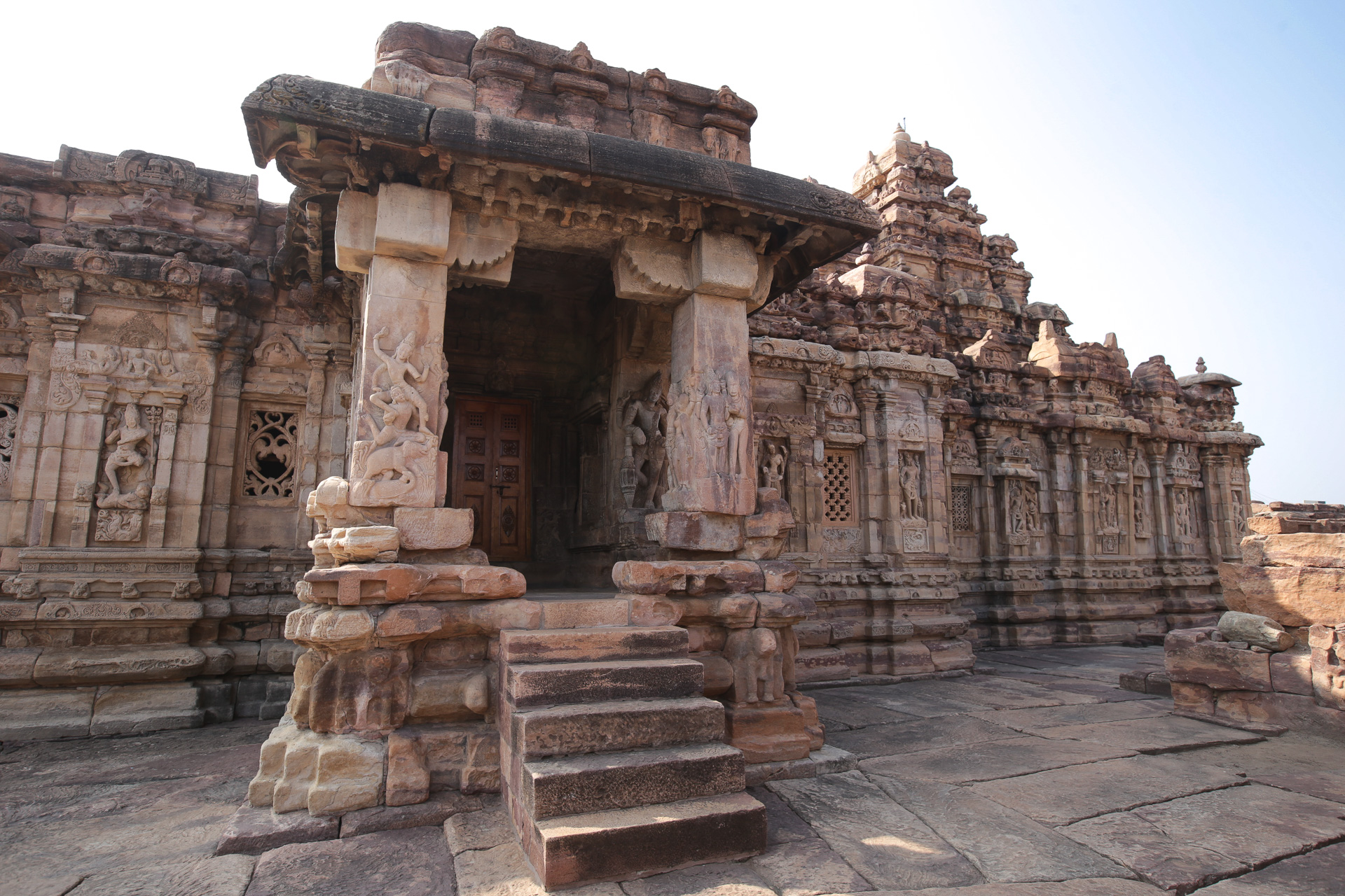 Temple de Mallikarjuna, style Dravidien - Pattadakal et Aihole