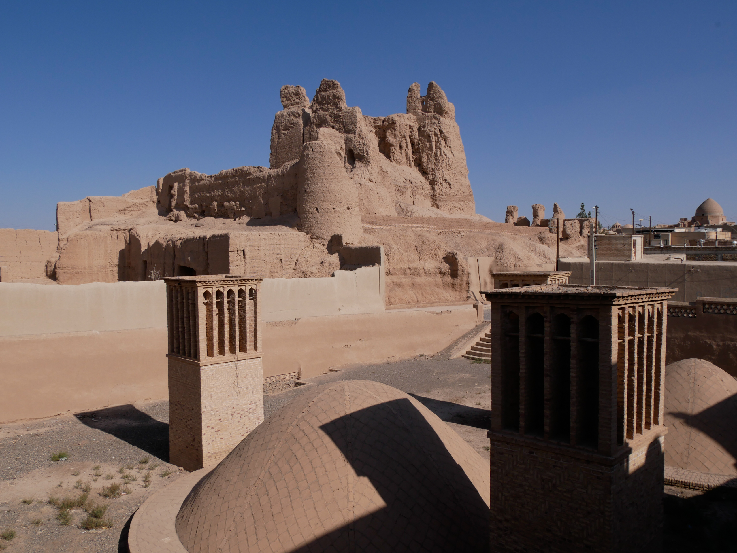 ruines de la citadelle de Nain