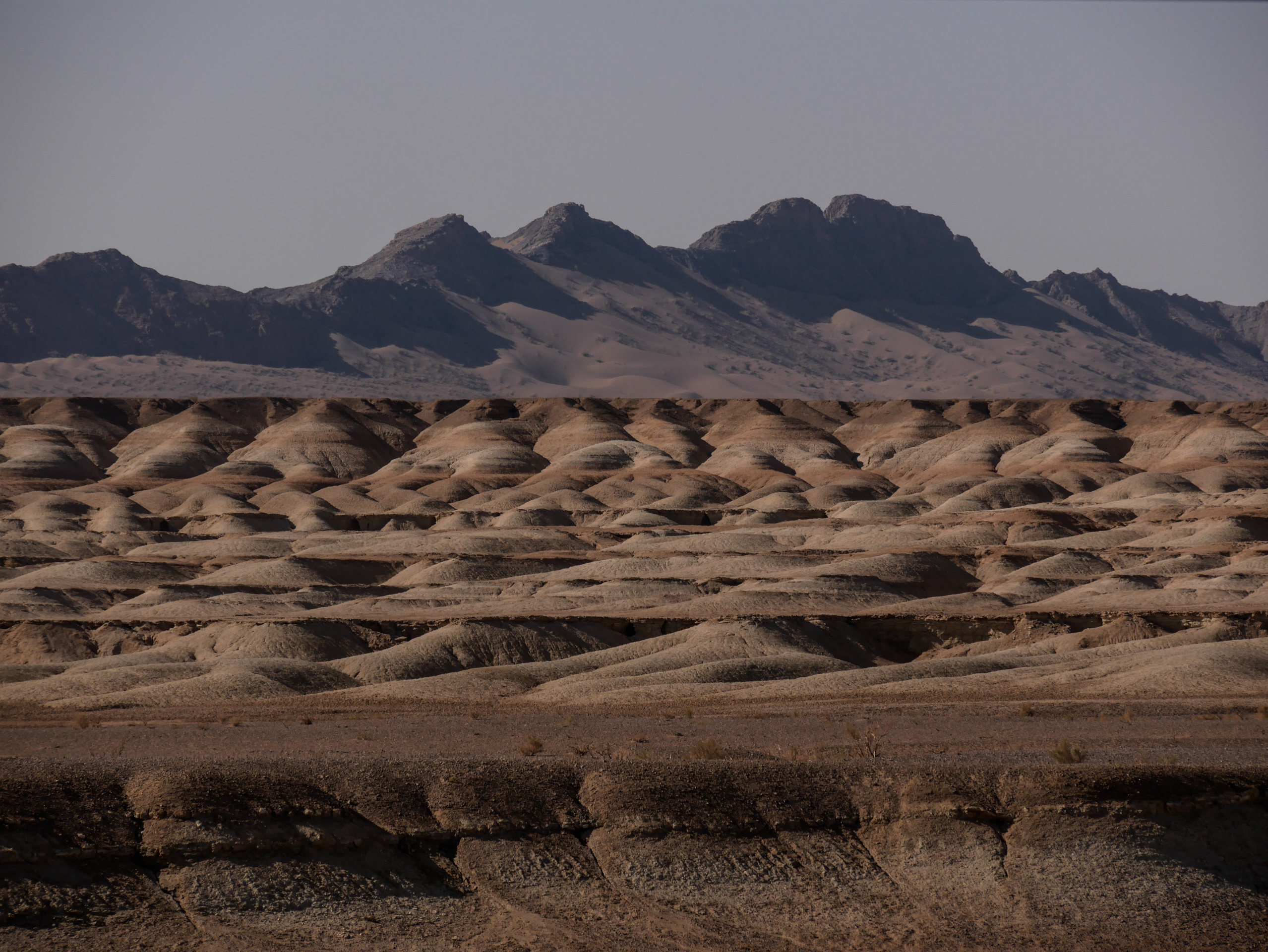 Dunes et montagnes se côtoient