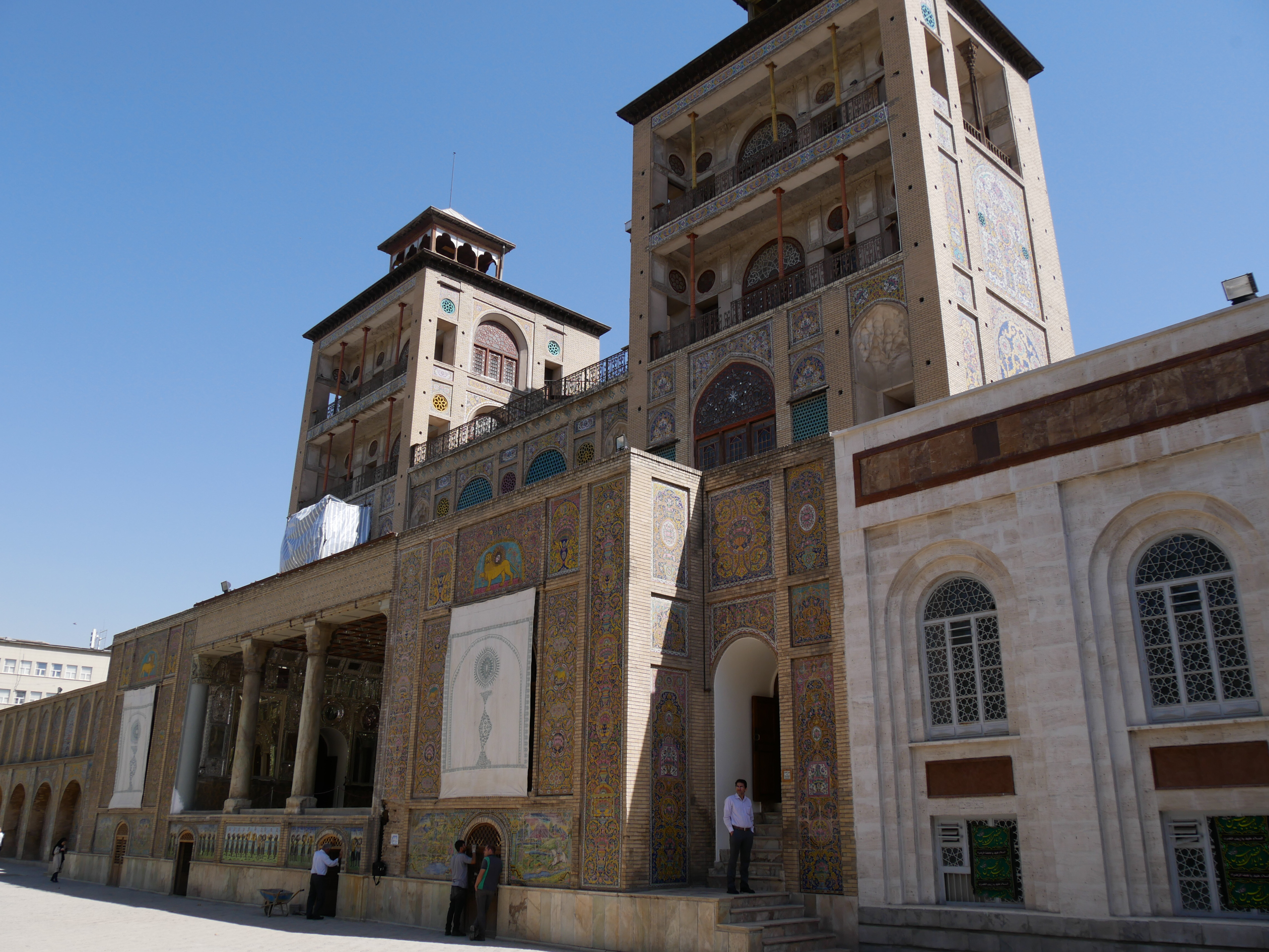 Palais du Golestan àTéhéran Iran