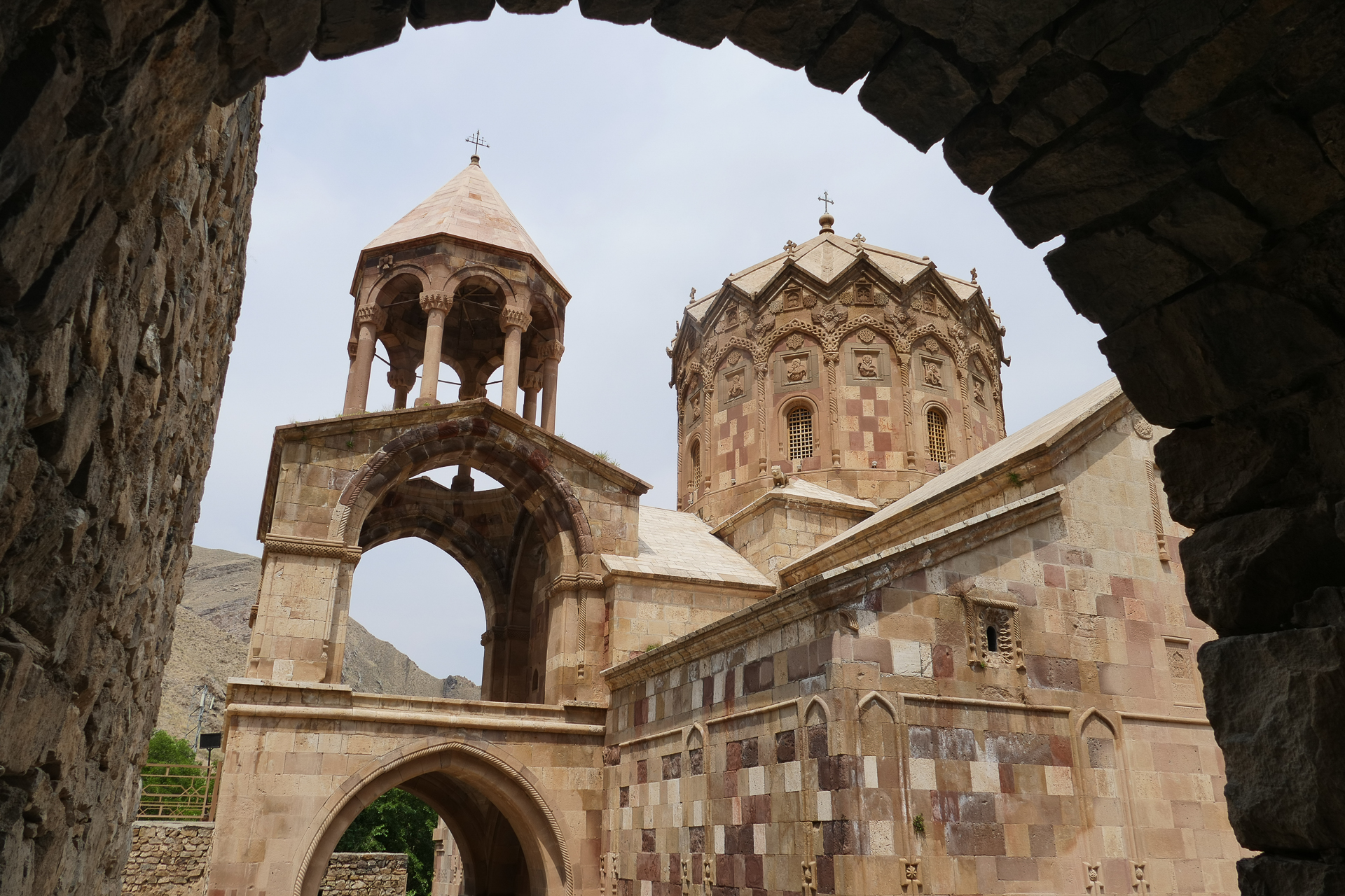 Monastère de St Stephanus et cour intérieure