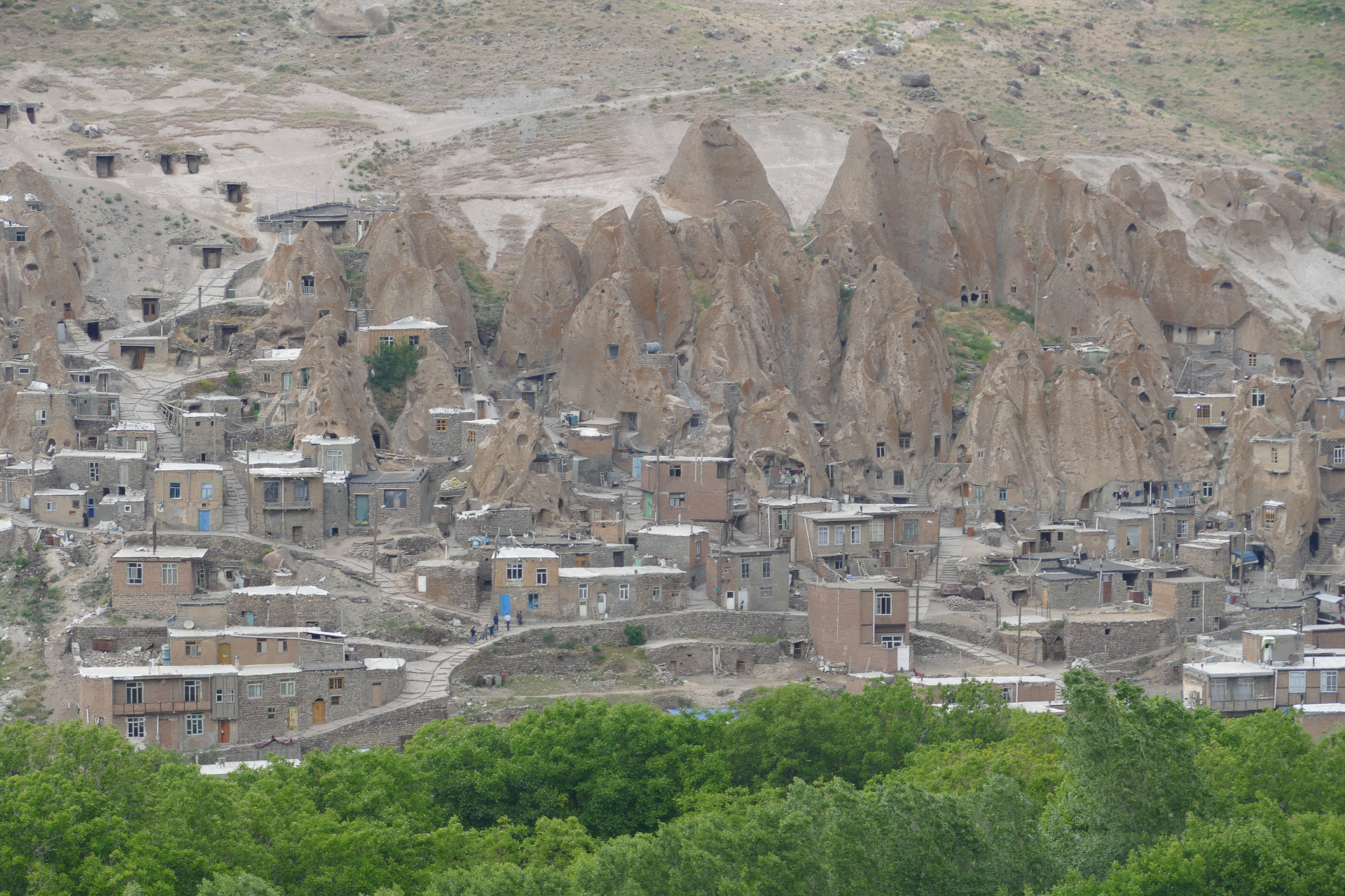 Vue large de Kandovan