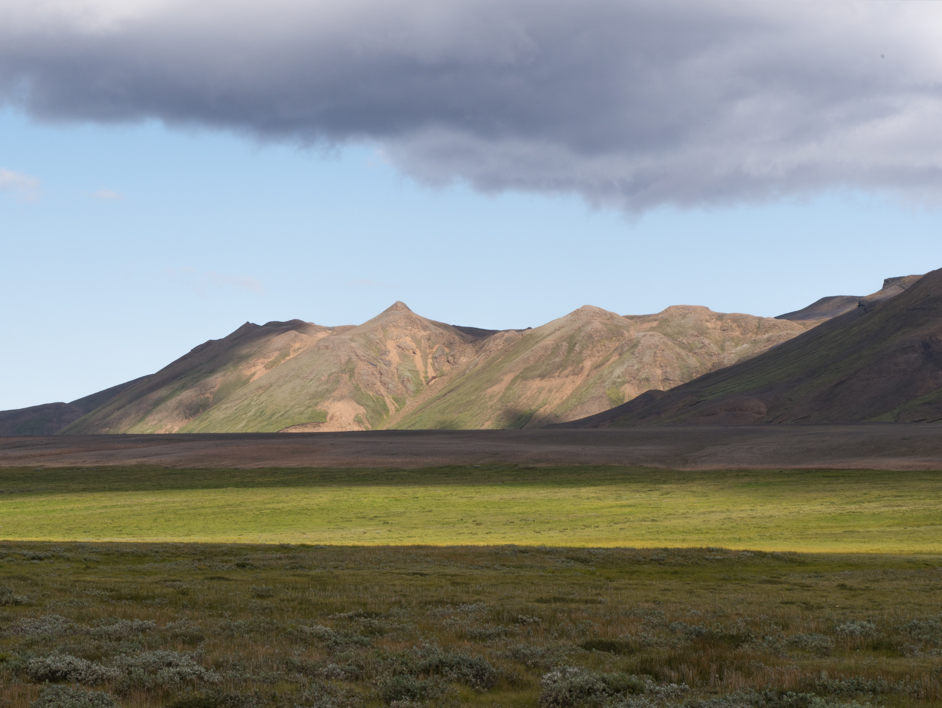 Paysage typique Islande