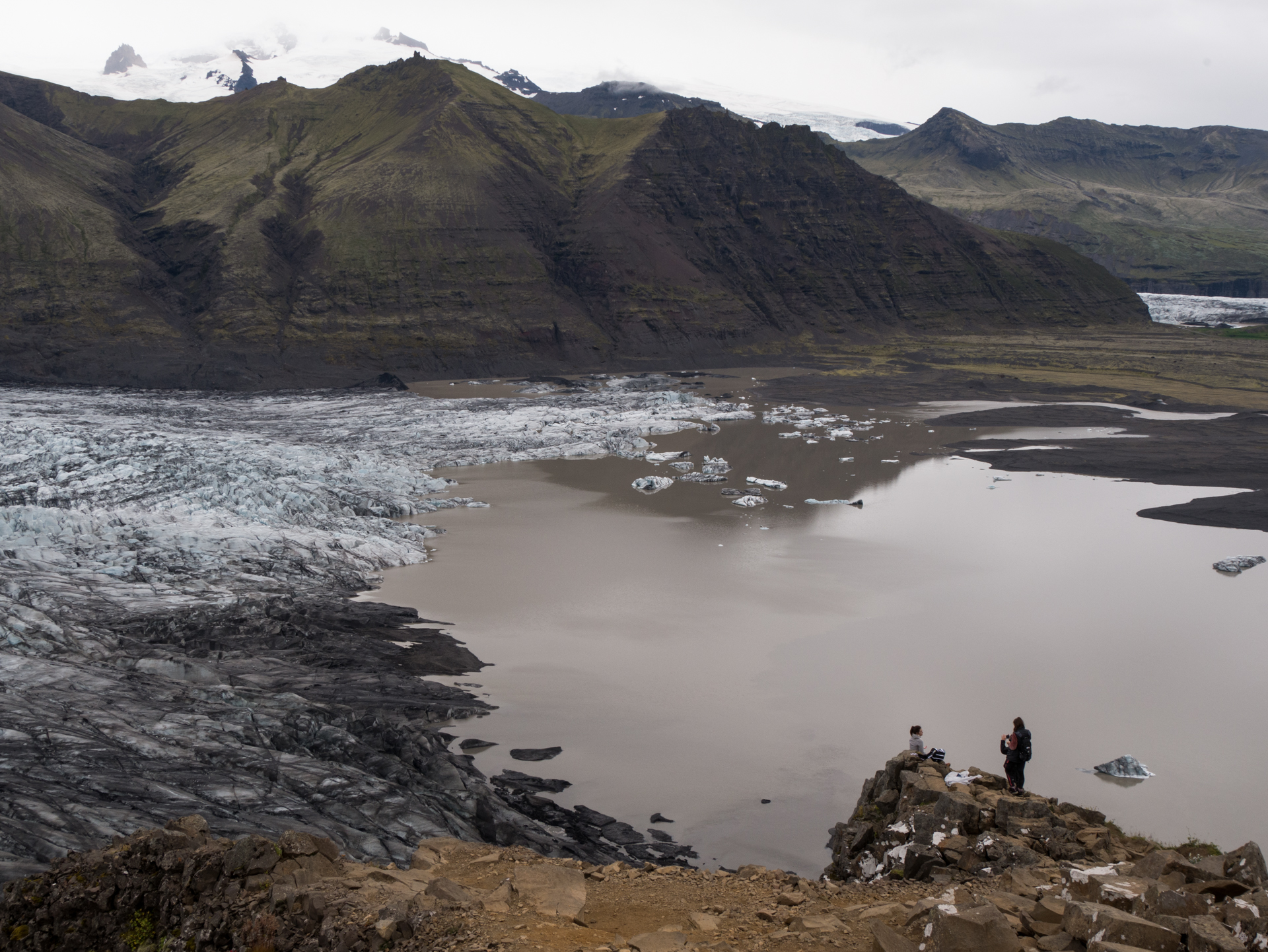 Langue glaciaire du Skaftafellsjökul