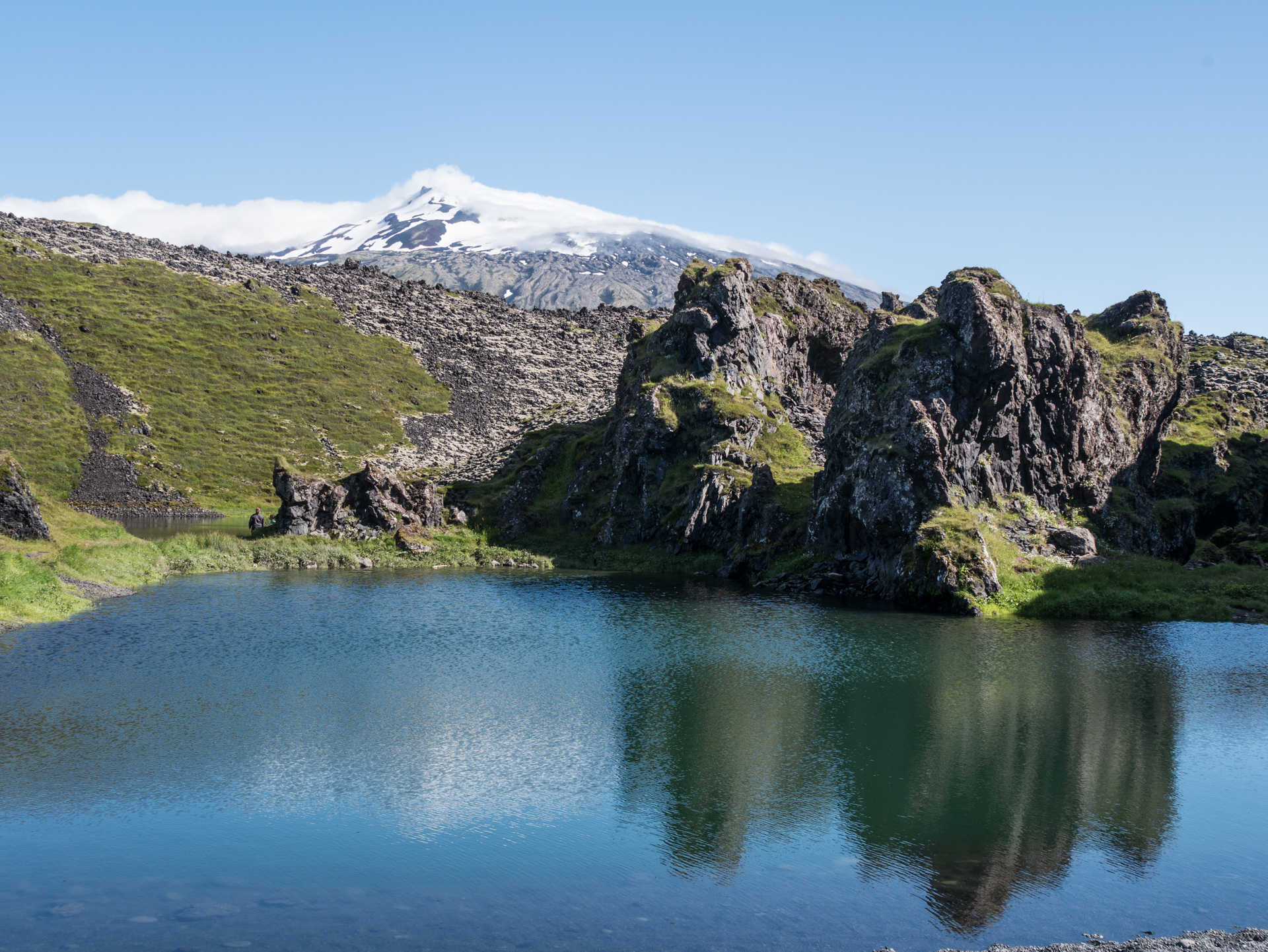 le glacier Snaefellsjökull