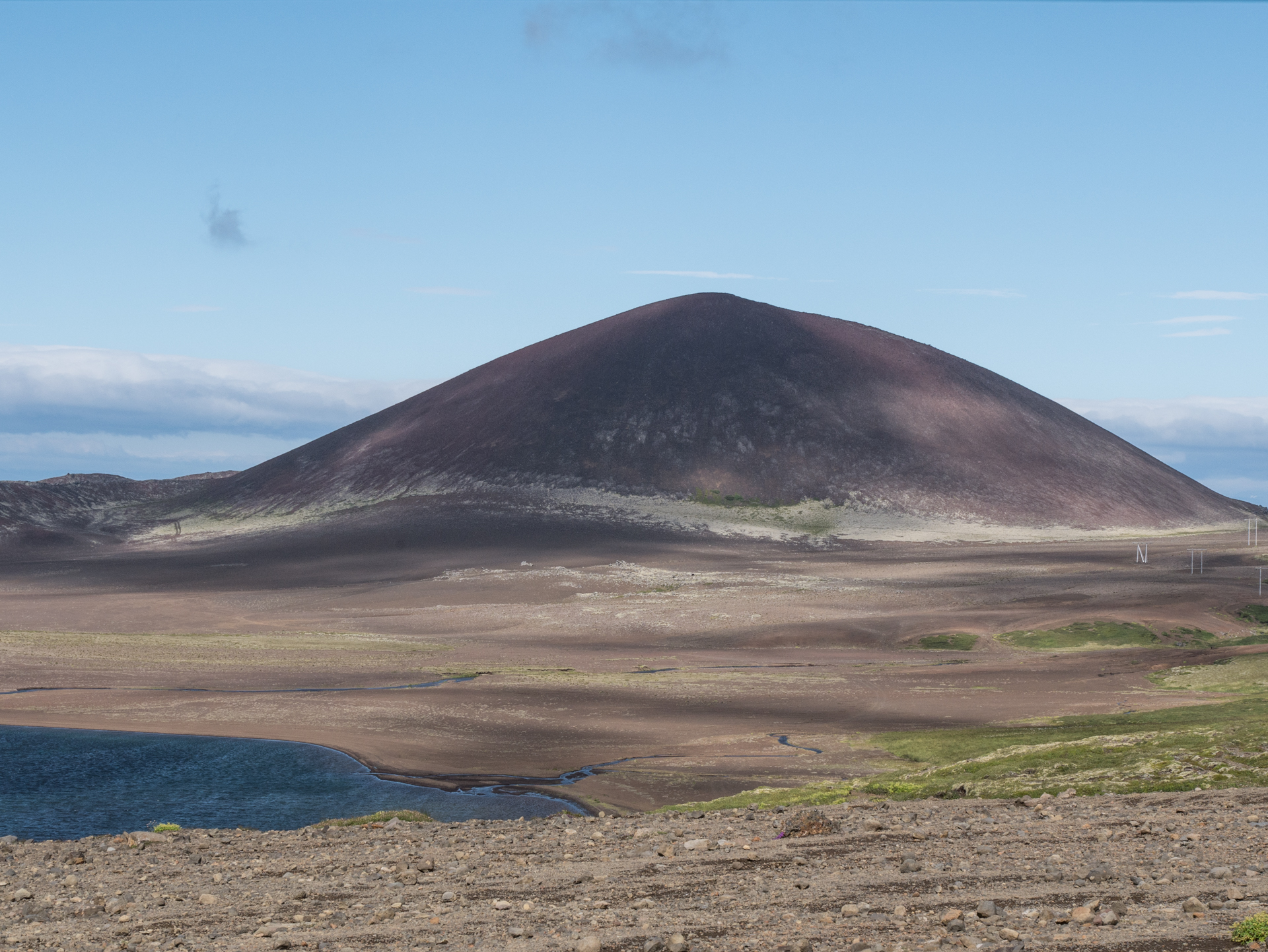 Volcan en route vers vatnsnes