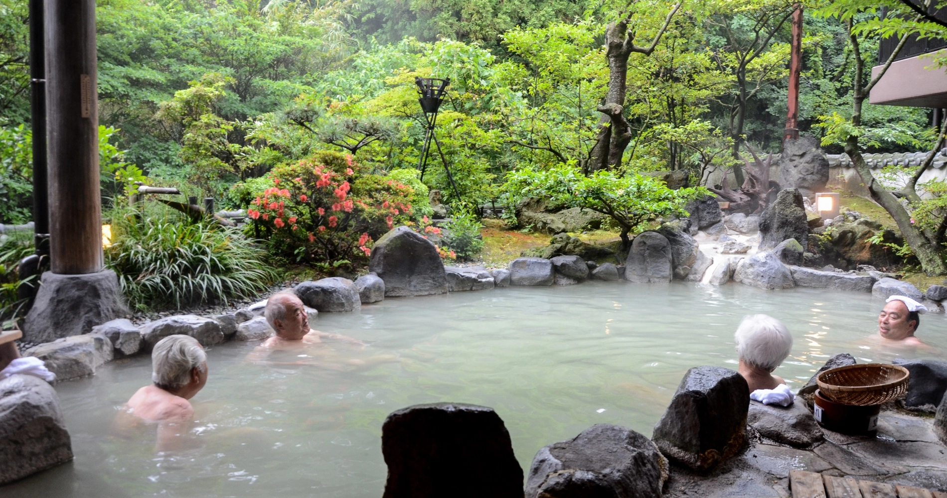Onsen traditionnel, Kyushu
